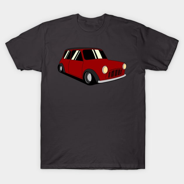 Classic Mini. T-Shirt by Randomart